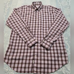 Peter Millar Long sleeve shirt‎ Size Large 100% Cotton